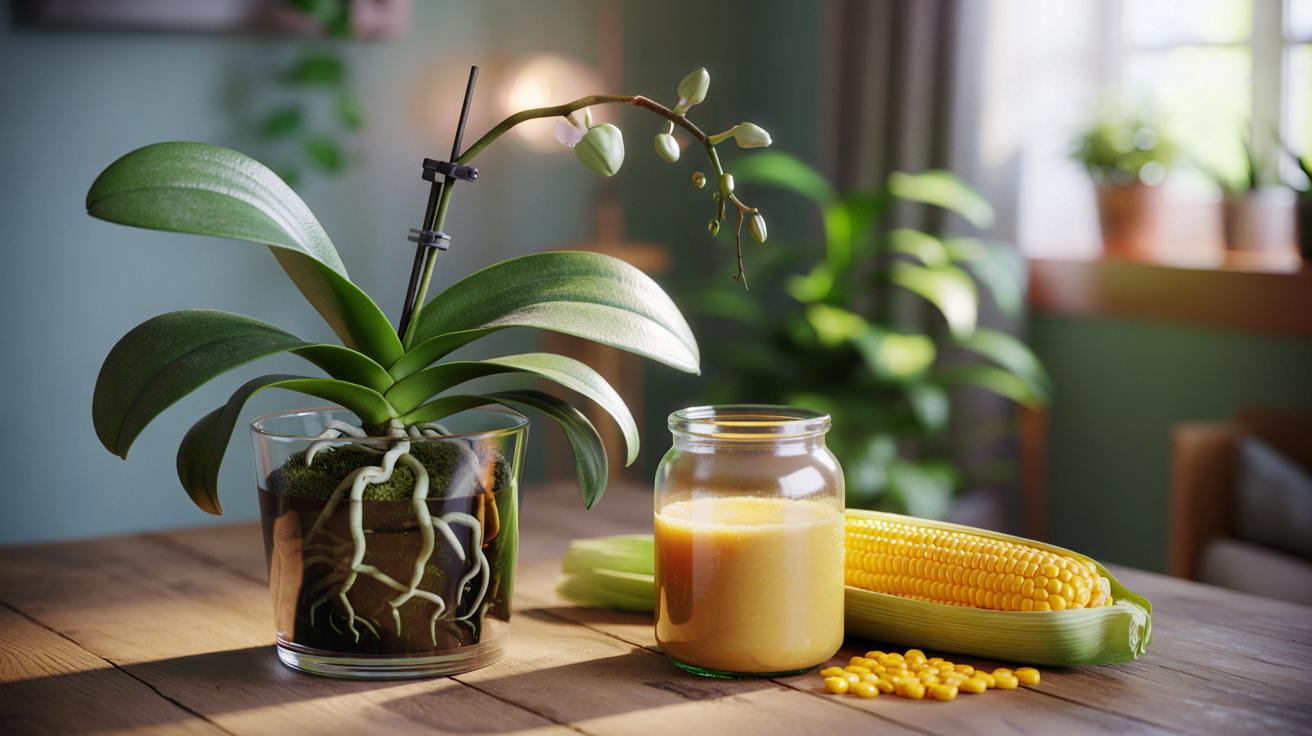 Storczyk nie chce kwitnąć? Trik z gotowaną kukurydzą ratuje roślinę