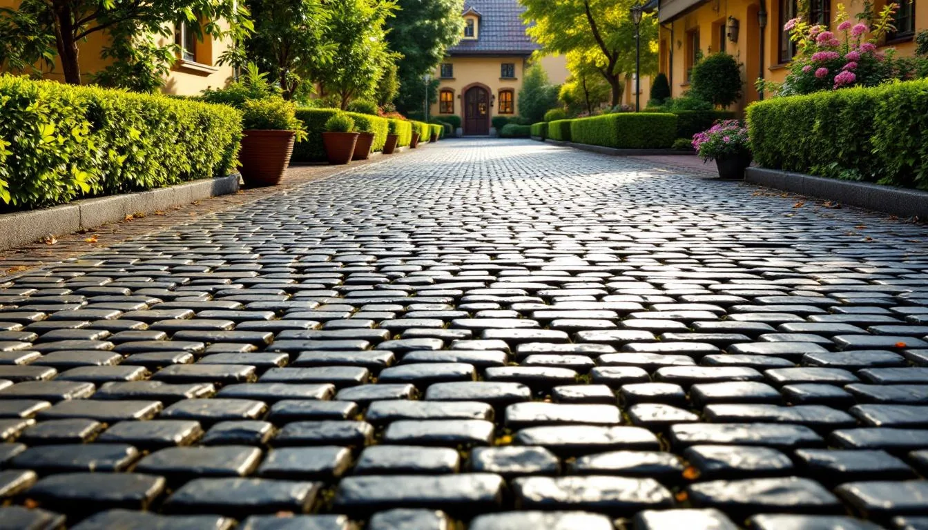 Stosowałem ten sposób przez 1 sezon, kostka brukowa bez mchu i trawy