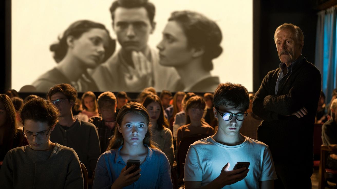 Studenci szkół filmowych nie wytrzymują całego seansu. Profesorowie biją na alarm