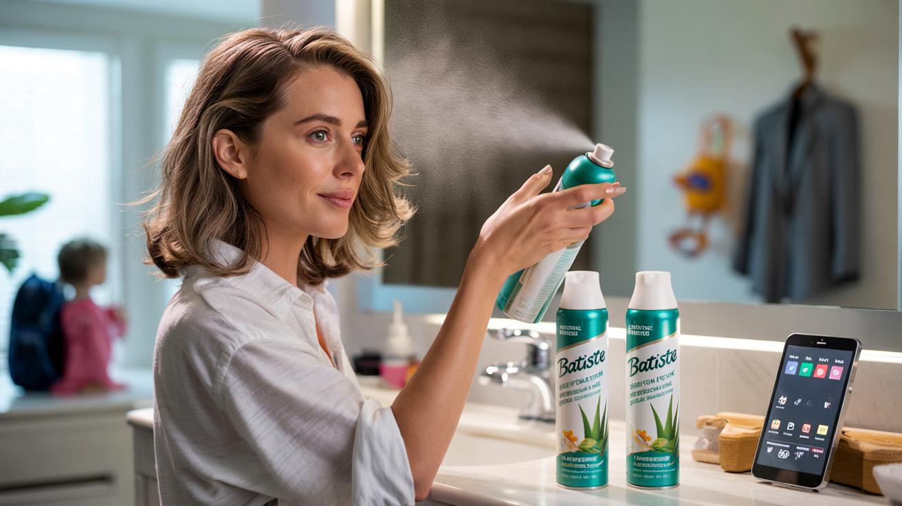 Suchy szampon, który ratuje fryzurę w najbardziej zabiegane dni