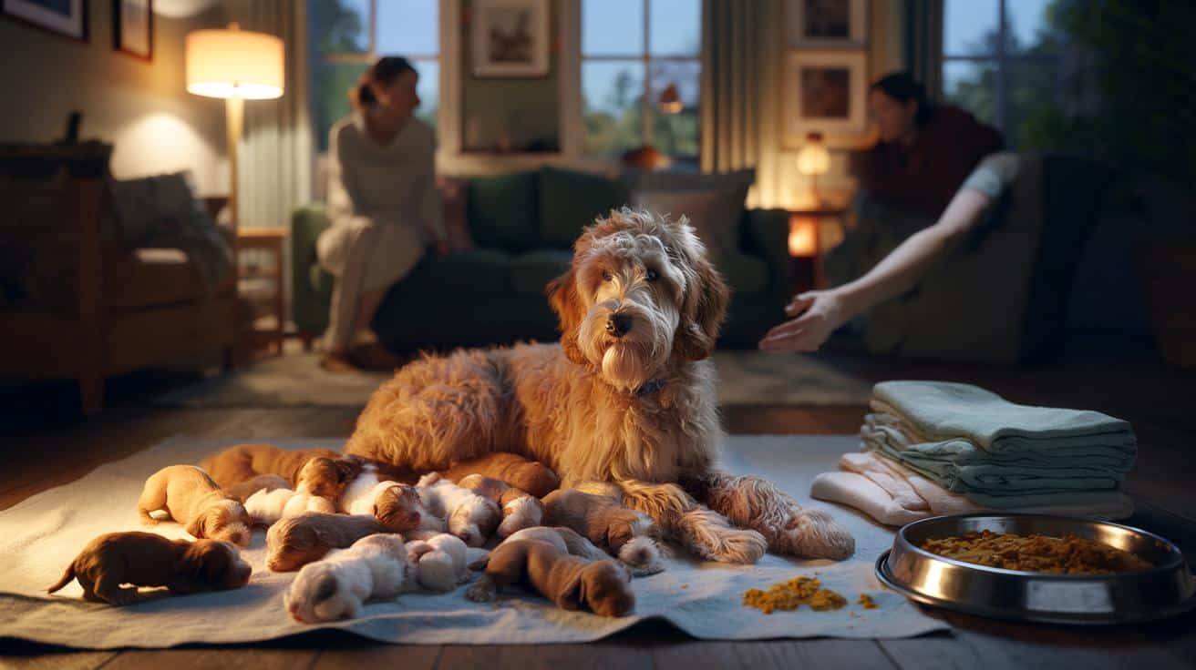 Suczka z Anglii rodzi aż 17 szczeniąt w 13 godzin. Nowy rekord