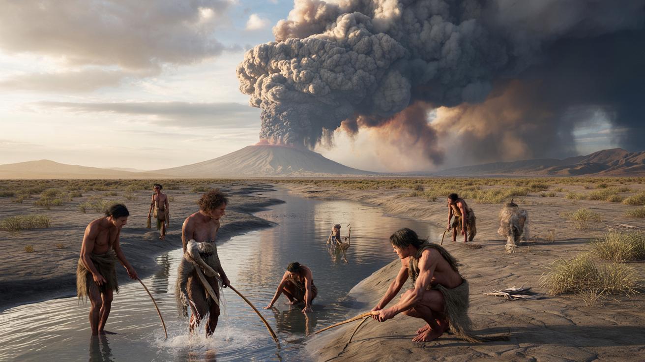 Superwulkan, który omal nas nie zgasił: jak garstka ludzi przeżyła