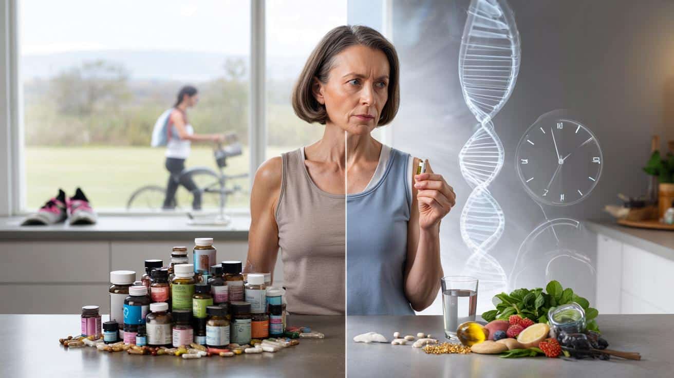 Suplementy a młodość biologiczna: co naprawdę działa, a co jest marketingiem?