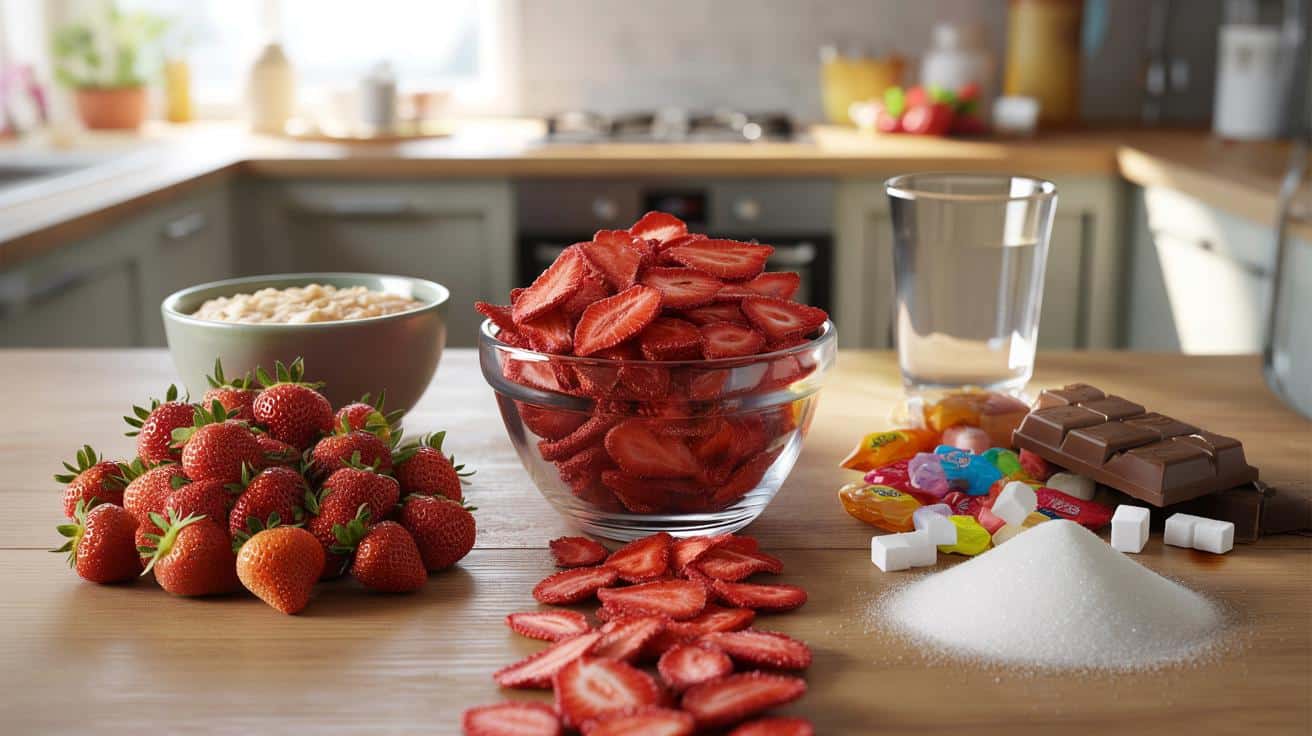 Suszone mrozem truskawki: zdrowa przekąska czy cukrowa pułapka?