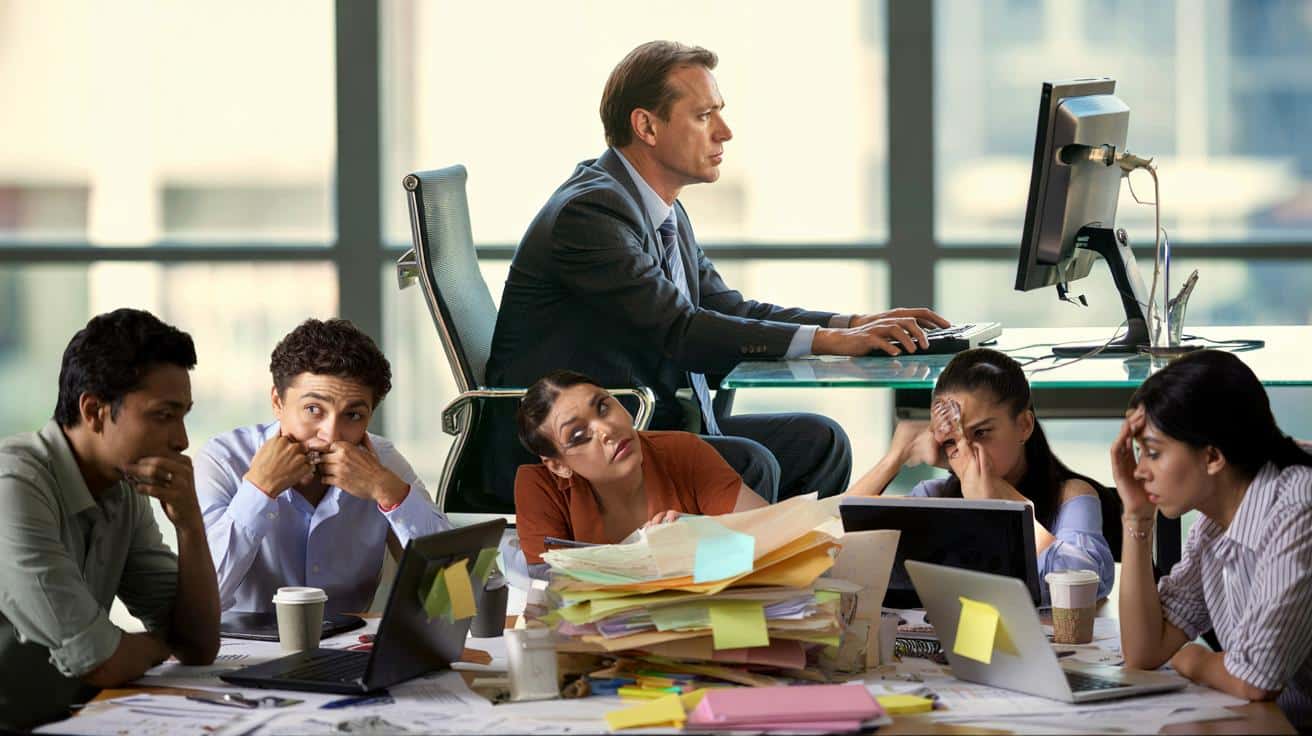 Jeden niepozorny sygnał, że twój szef zwyczajnie sobie nie radzi