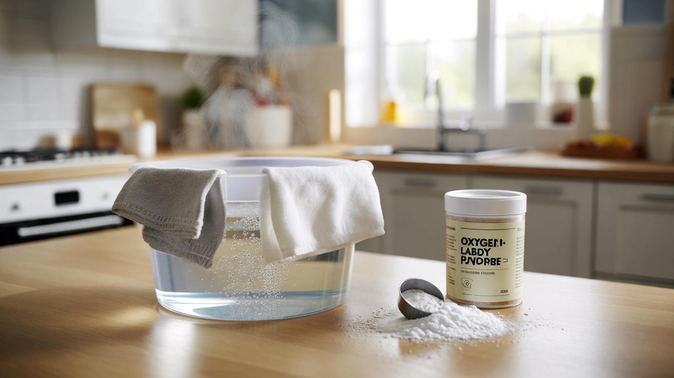 Szare ściereczki kuchenne jak nowe. Ten proszek bije na głowę wybielacz