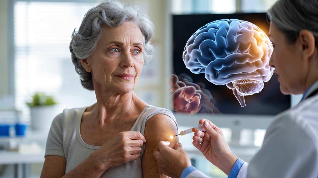 Szczepionka przeciw półpaścowi może zmniejszać ryzyko demencji aż o połowę