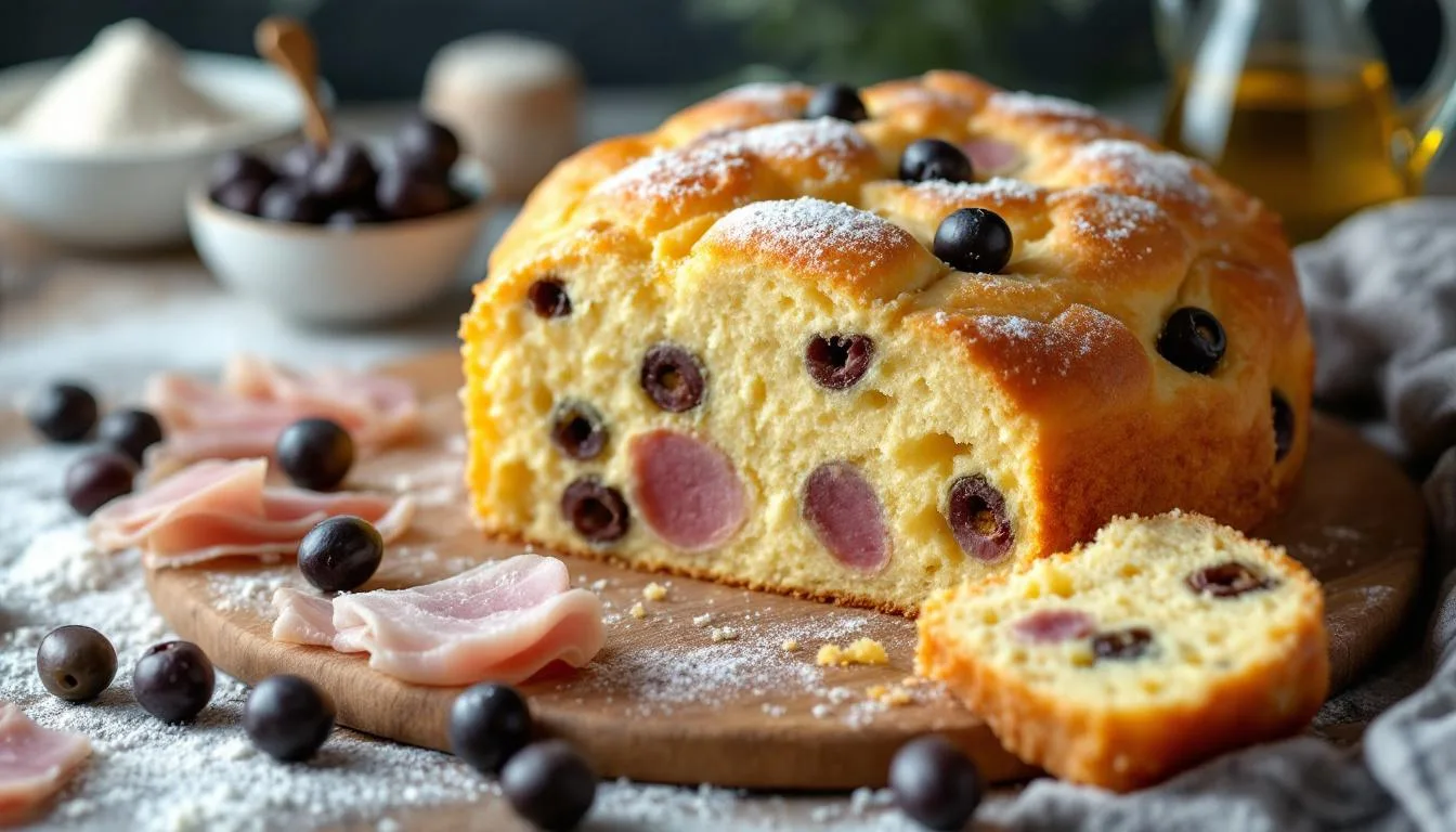 Szef kuchni ujawnia, jak zrobić puszyste ciasto z szynką i oliwkami w 15 minut