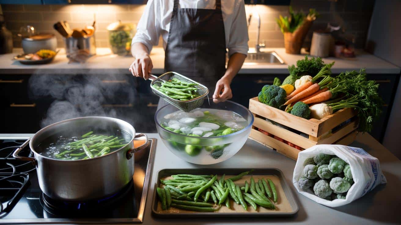 Szef kuchni wyjaśnia dlaczego blanszuje warzywa przed mrożeniem i co tracimy jeśli tego nie robimy