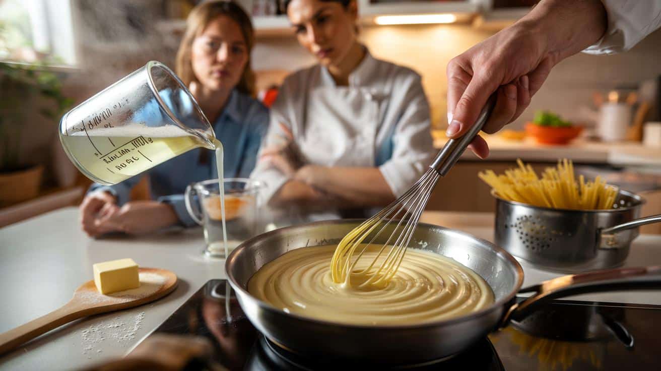 Szef kuchni zdradza prosty trik który sprawia że sosy są bardziej kremowe