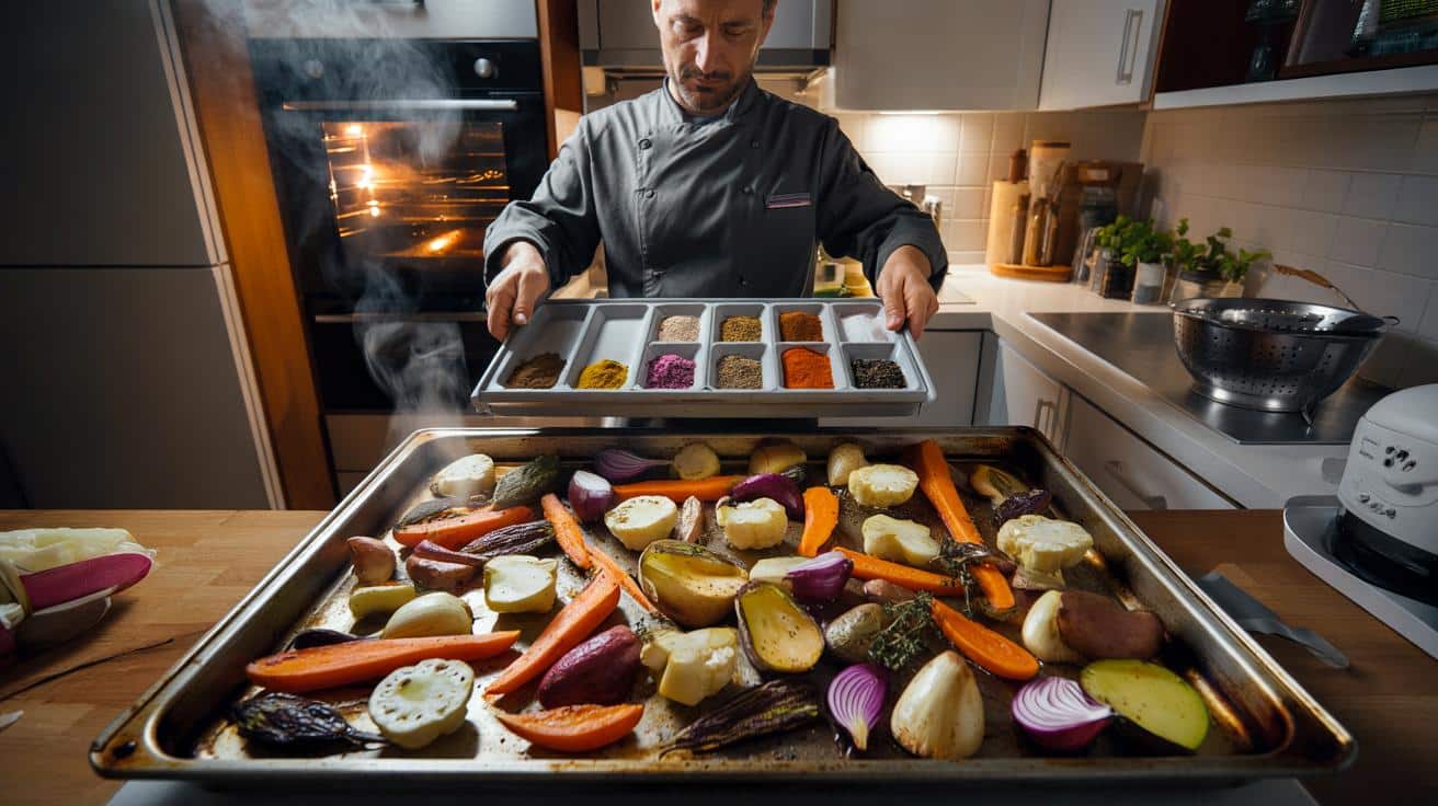 Szef kuchni zdradza sekret aromatycznych pieczonych warzyw