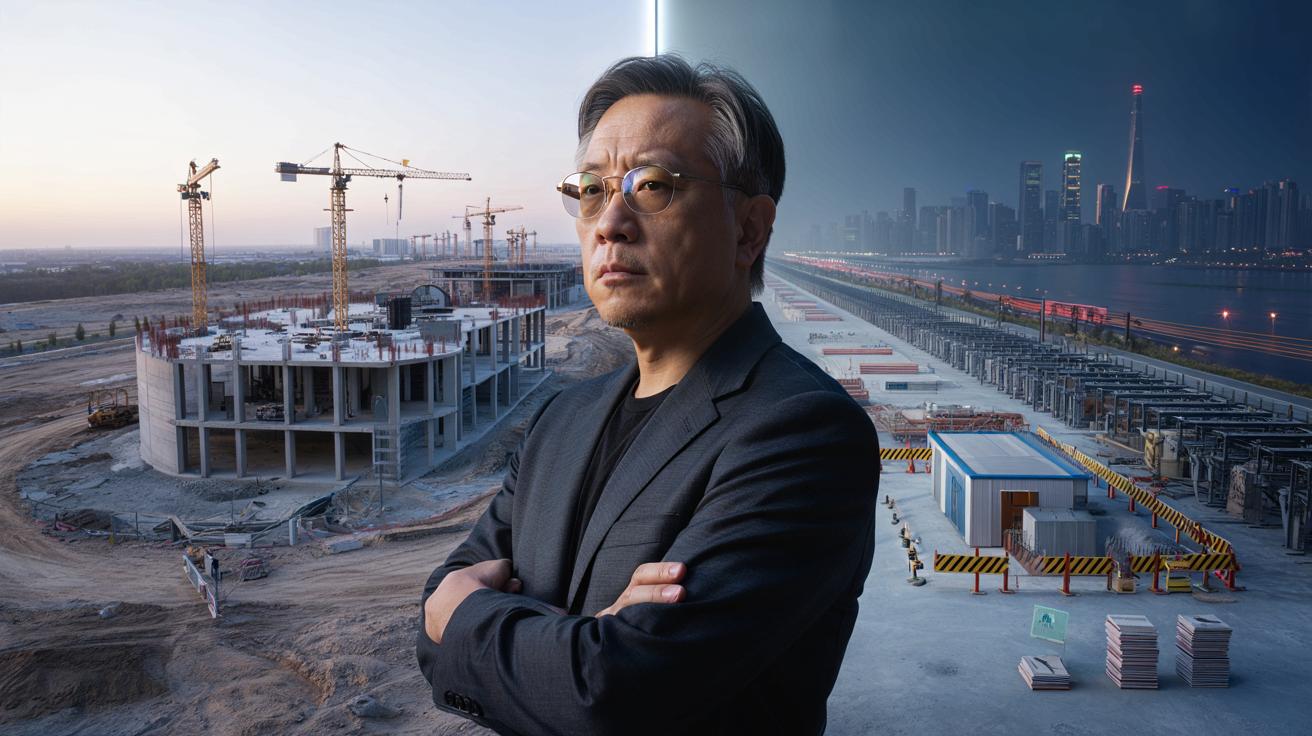 Szef Nvidii uderza w USA: Chiny mają beton, prąd i tempo