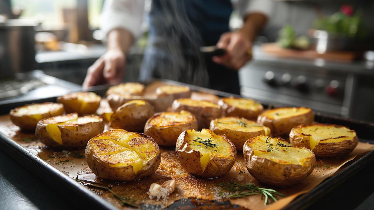 Szefowie kuchni zdradzają: ten trik zmienia ziemniaki z piekarnika w chrupiącą petardę