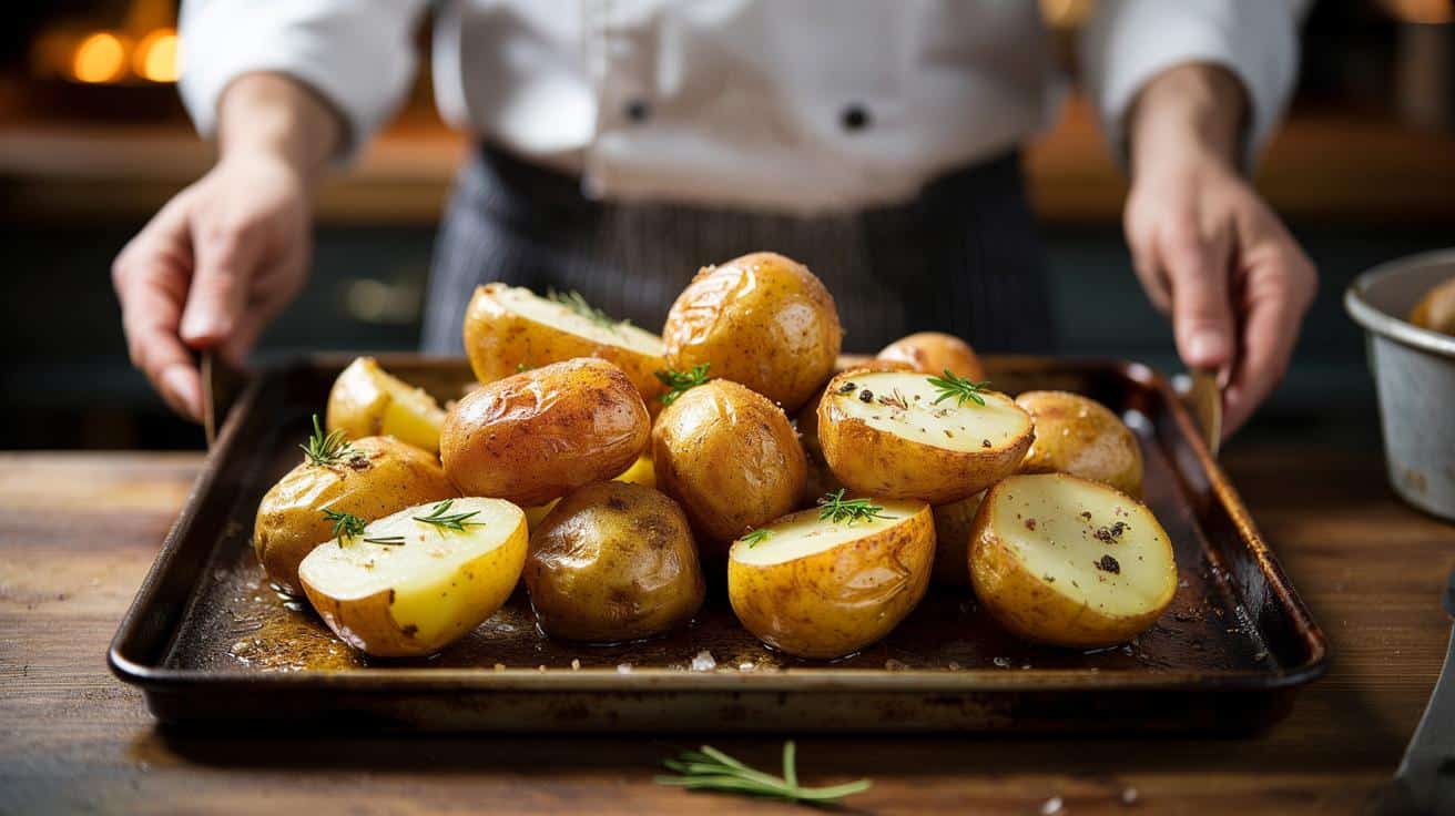 Szefowie kuchni zdradzają: tak piec ziemniaki, żeby były chrupiące i miękkie w środku