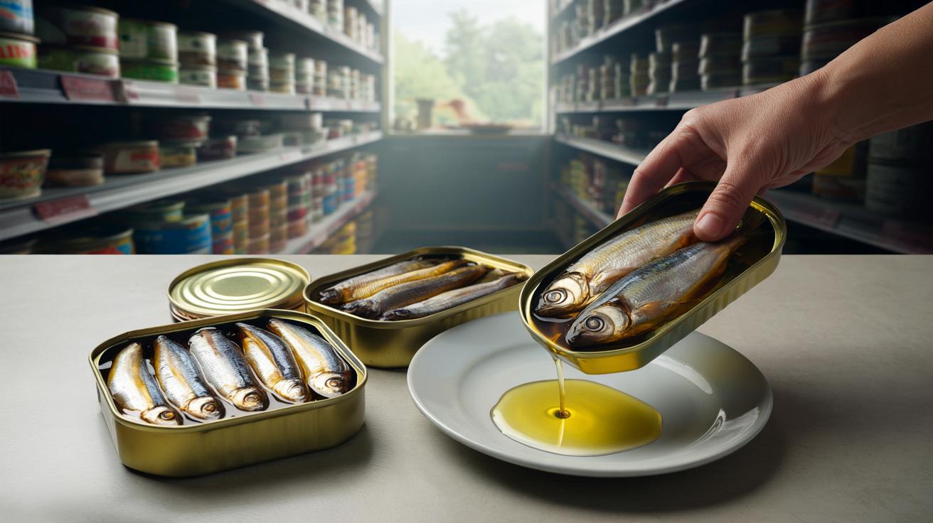 Były pracownik firmy produkującej konserwy rybne wyjaśnia, skąd bierze się różny kolor oleju w szprotach i co naprawdę świadczy o jakości produktu