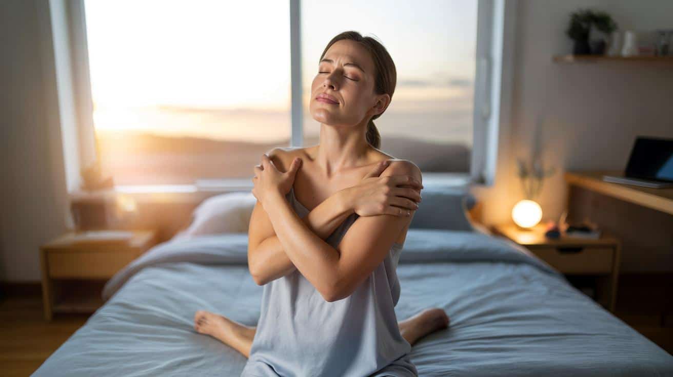 Sztywny kark po przebudzeniu? Ten prosty ruch odblokuje górę pleców w minutę