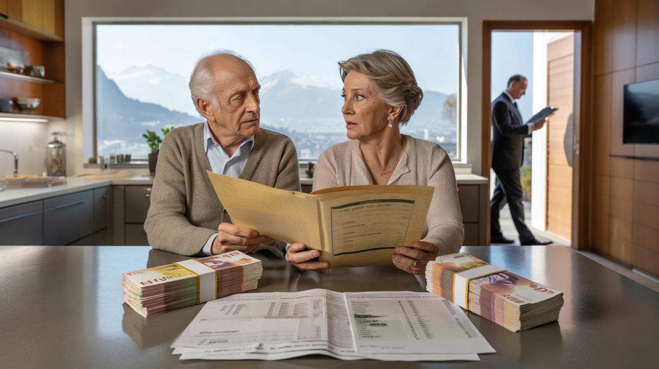 Szwajcarscy emeryci ukryli ponad milion franków i brali zasiłki