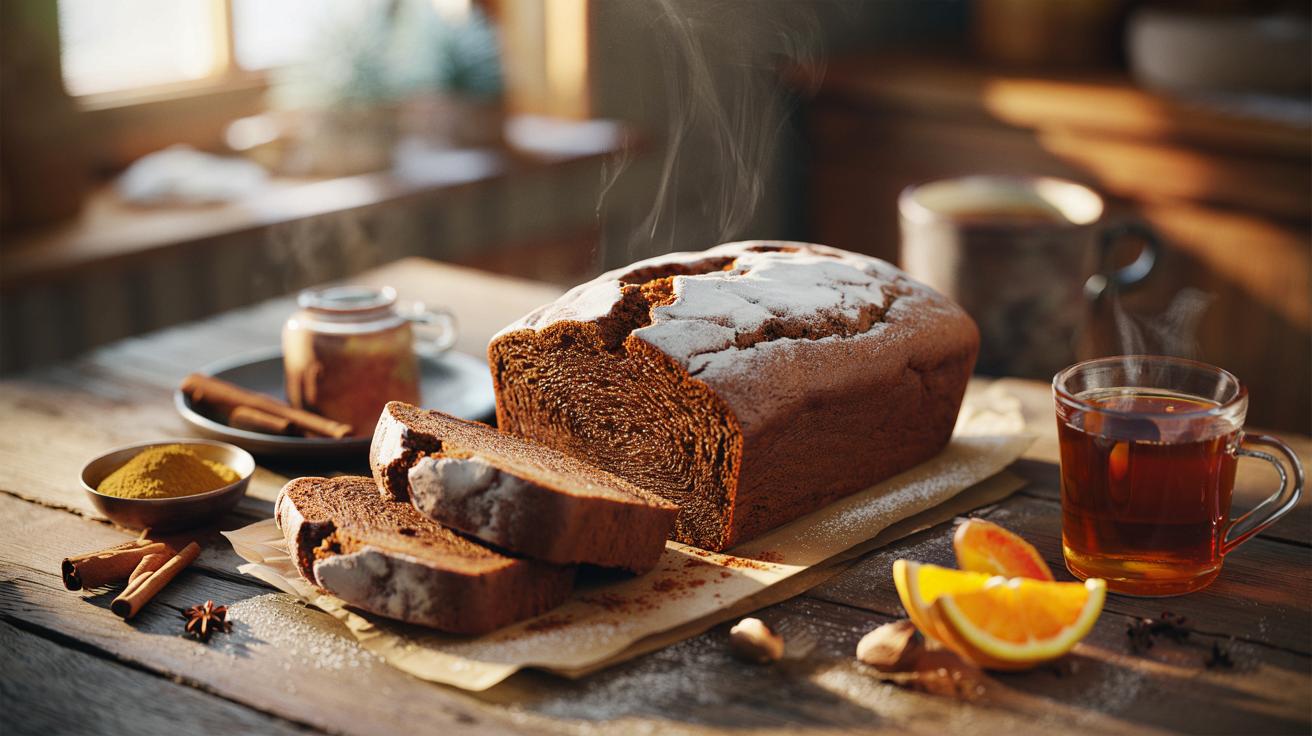 Szybki piernikowy chlebek z imbirem: prosty przepis na chłodne dni
