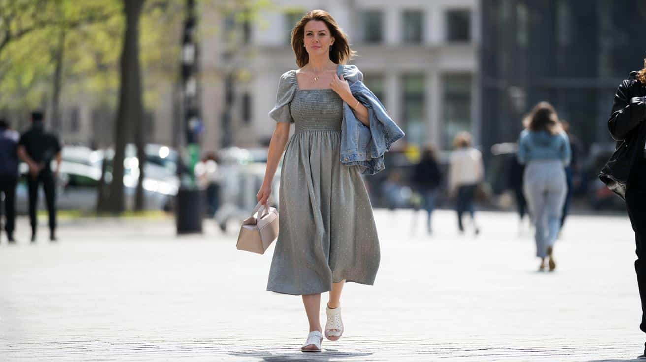 Ta „babcina” sukienka wraca do łask i odejmuje 10 lat z metryki