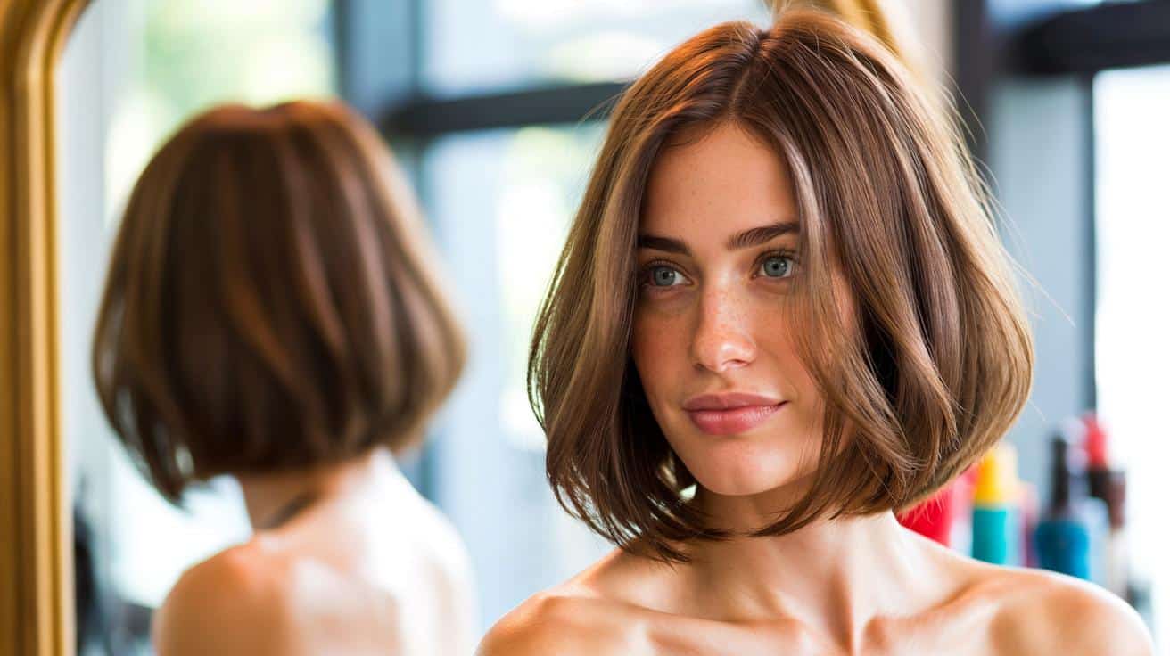 Ta fryzura sprawia, że włosy wyglądają na gęstsze nawet bez stylizacji