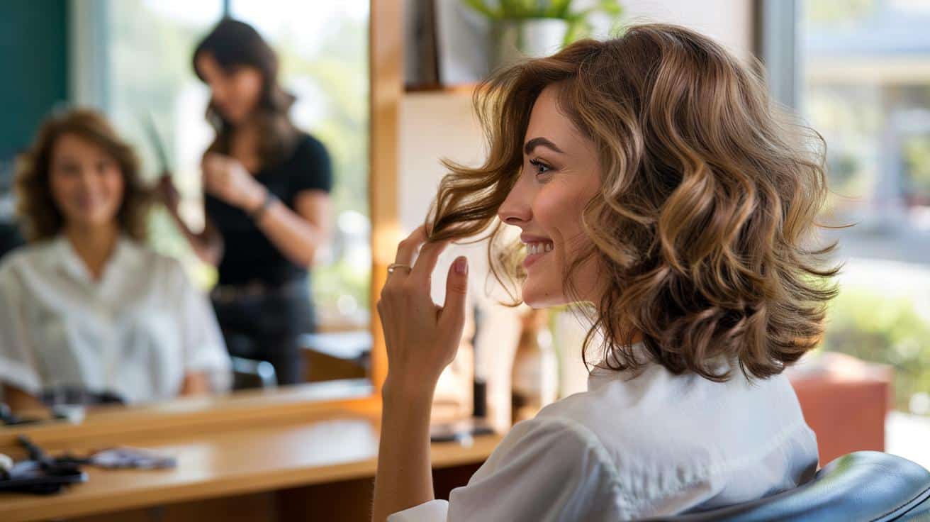 Ta fryzura sprawia, że włosy zyskują naturalny kształt