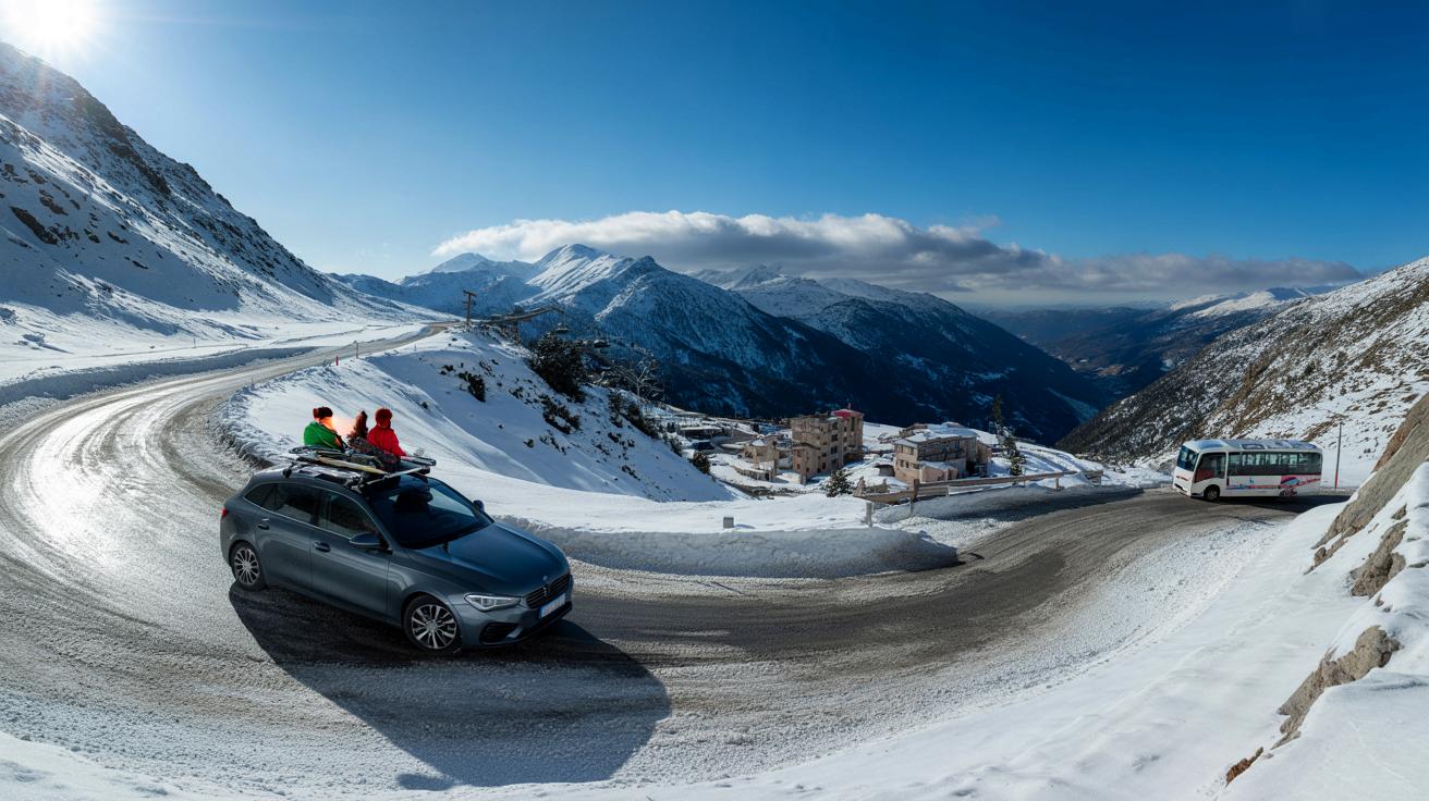 Ta górska droga w Pirenejach co zimę zaskakuje kierowców i rodziny