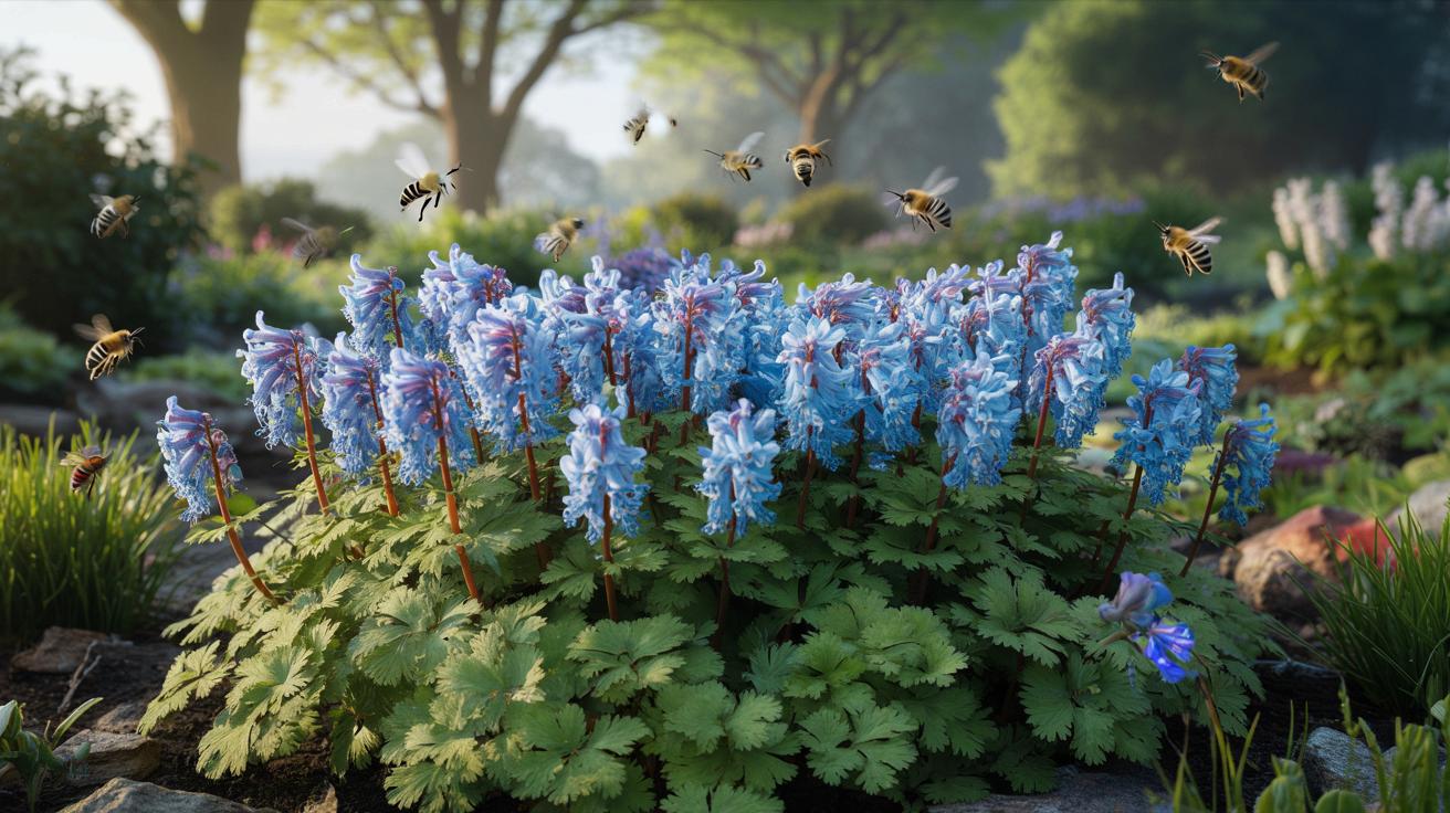 Ta niepozorna bylina w niebieskim kolorze ratuje pszczoły i odmienia ogród