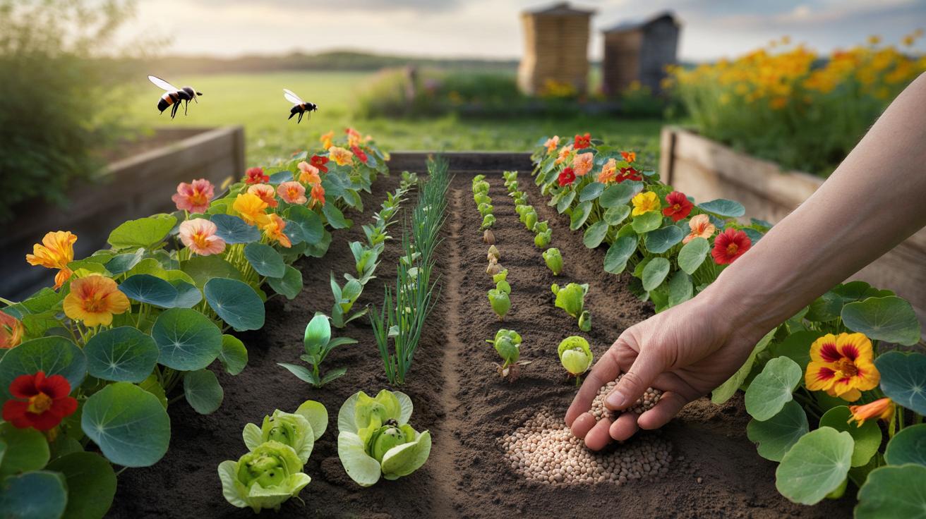 Ta niepozorna roślina uratuje grządki już w marcu. Wysiej ją przed warzywami