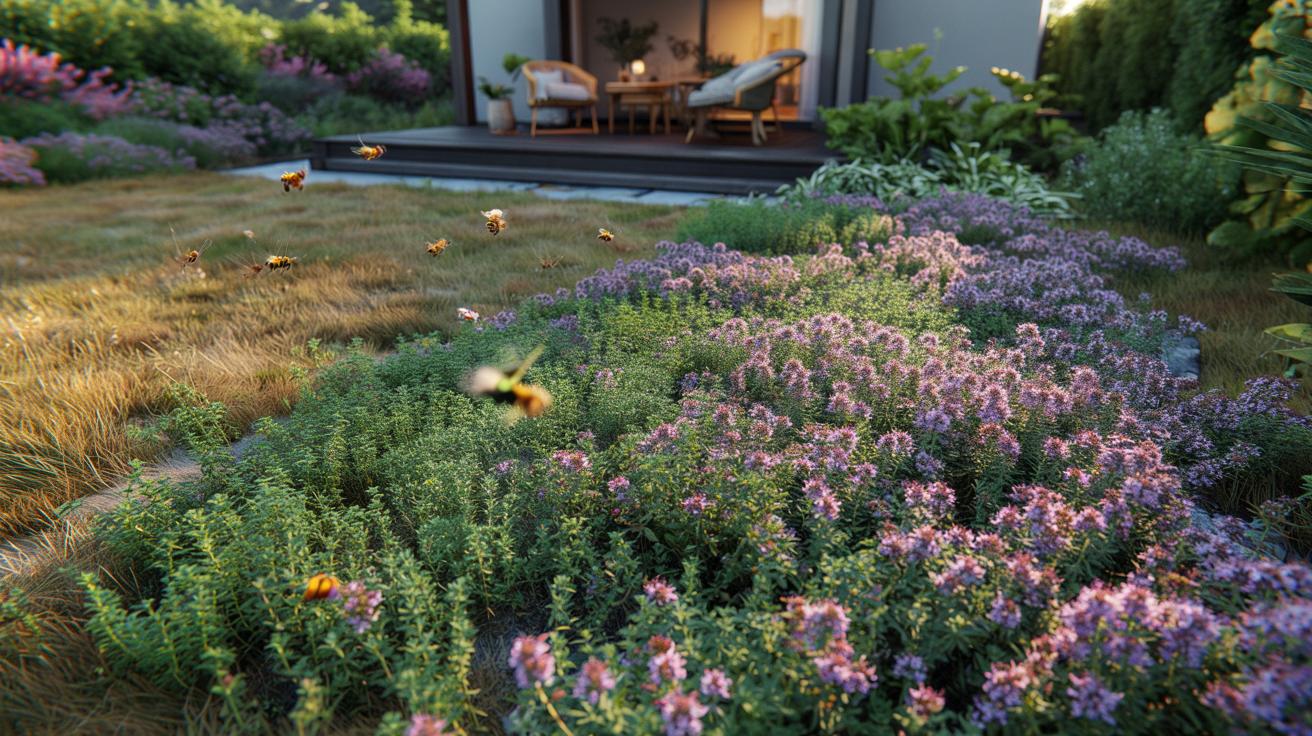 Ta niska bylina zamiast trawnika. Mniej komarów, mniej podlewania