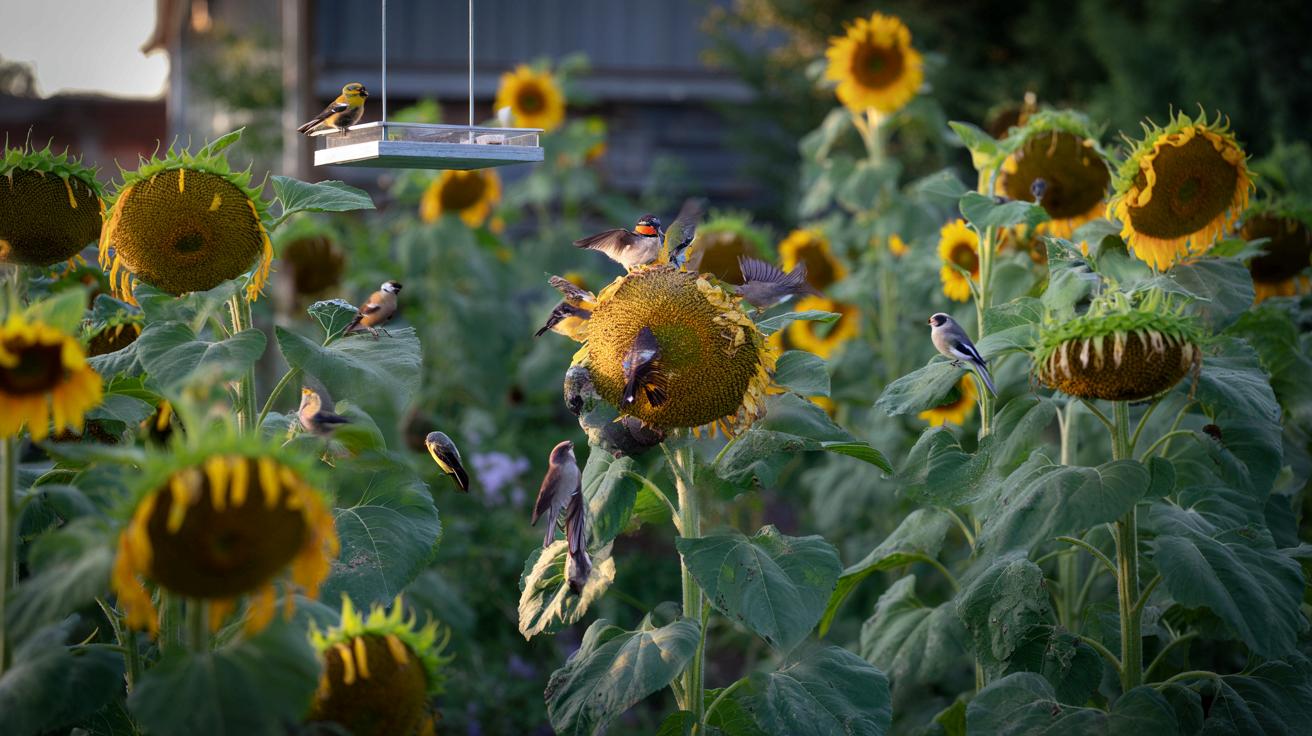 Ta ogrodowa roślina przyciąga więcej ptaków niż najdroższa karmnikowa „stacja”