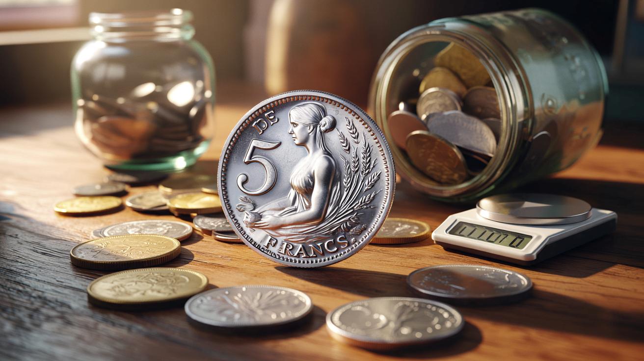 Ta stara moneta 5 franków może być dziś warta kilka tysięcy