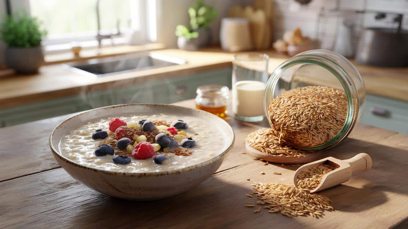 Ta zapomniana kasza robi z owsianki sycący „super poranek”