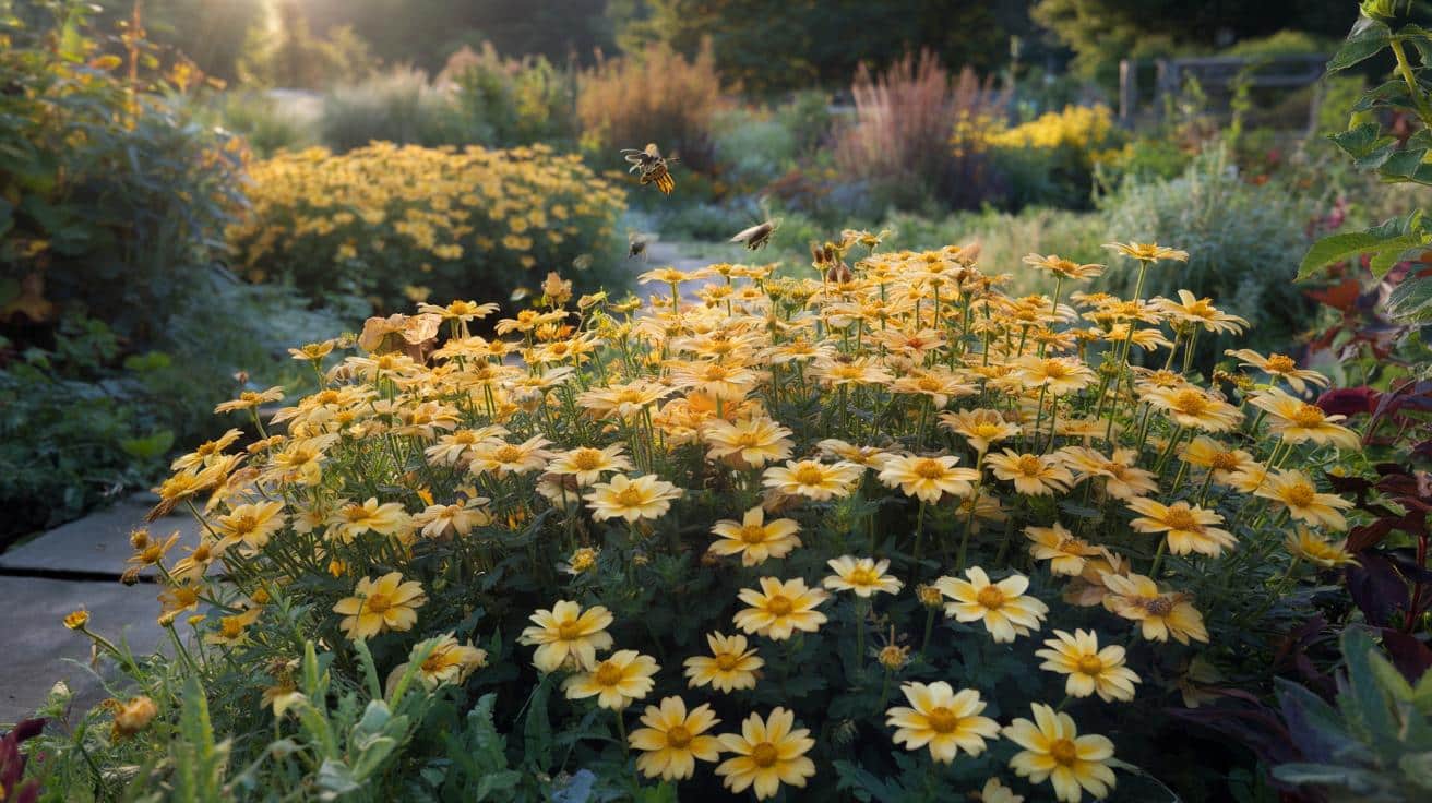 Ta żółta bylina kwitnie aż do mrozów i prawie nie chce pielęgnacji