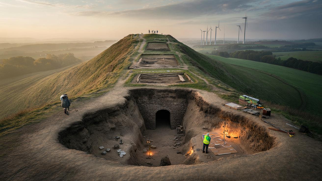 Tajemniczy tunel pod dawnym cmentarzyskiem. Niezwykłe znalezisko w Niemczech