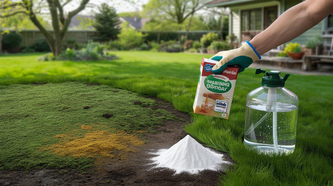 Tani proszek z kuchni za 0,75 zł usuwa mech z trawnika lepiej niż ocet