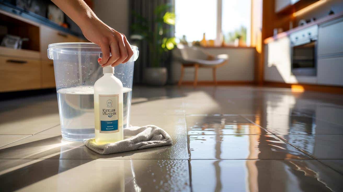 Tani trik na lśniący gres: ten produkt z kuchennej półki robi robotę