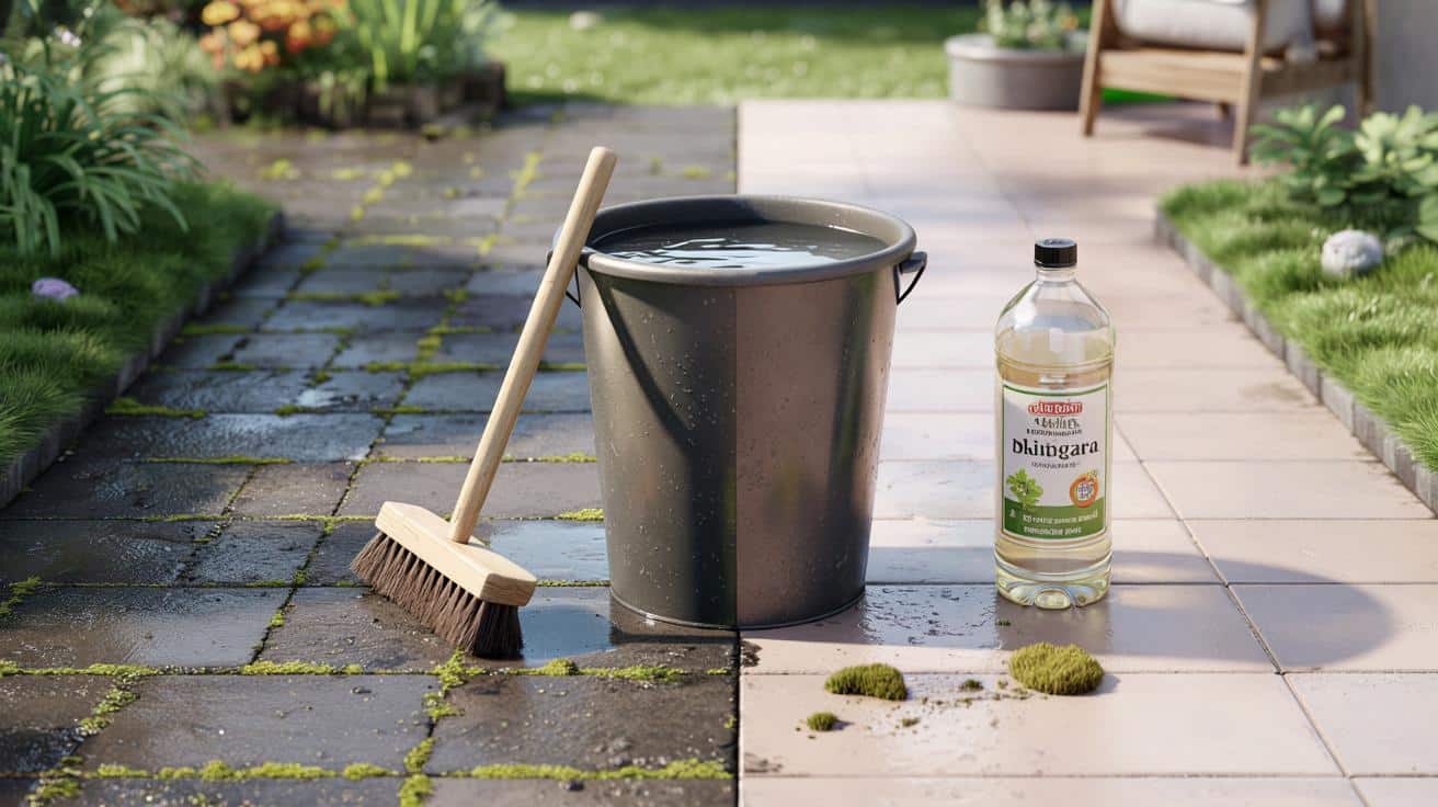 Tani trik na taras: 35 groszy, godzina pracy i zero myjki ciśnieniowej