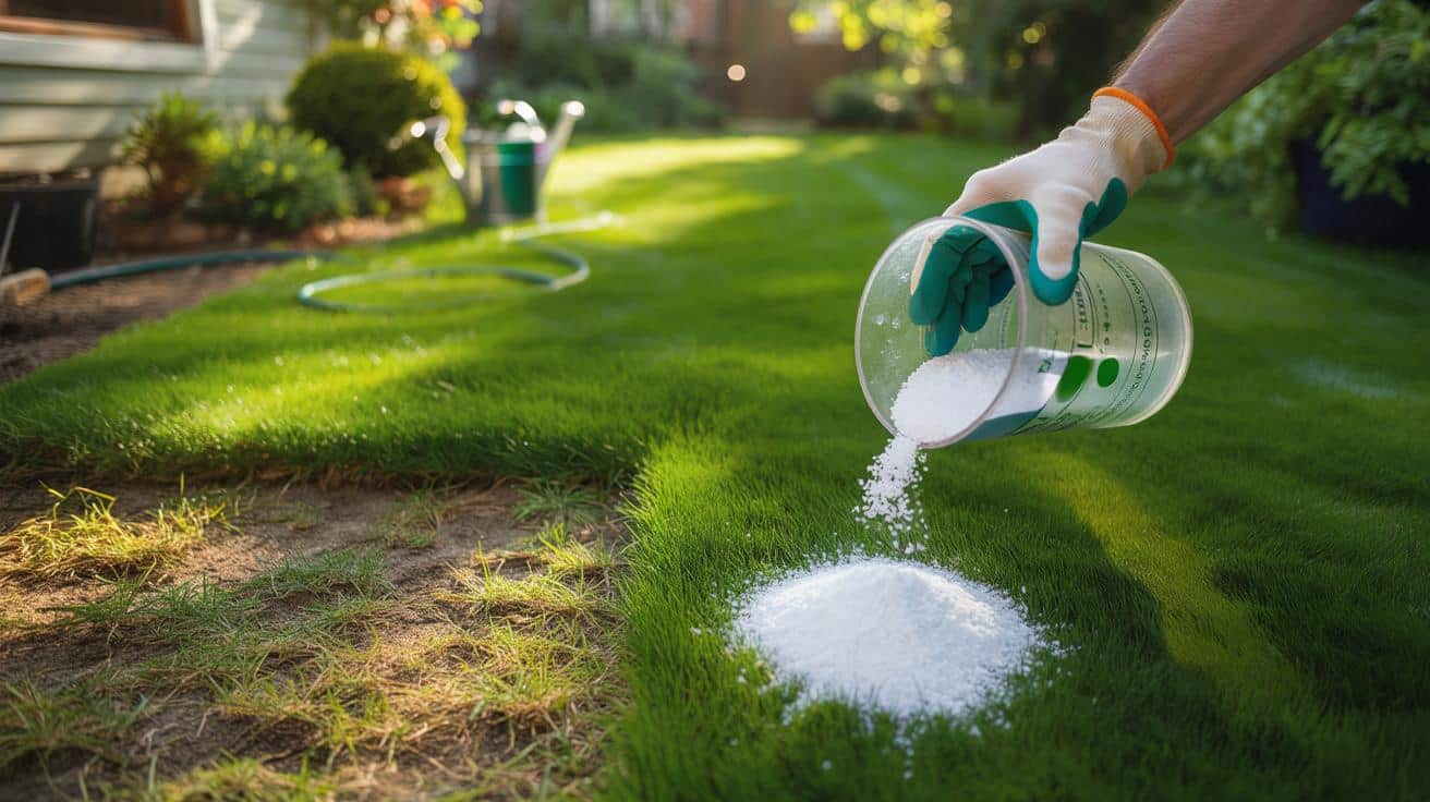 Tani trik ogrodników: jak sól Epsom za grosze odświeża trawnik przed latem