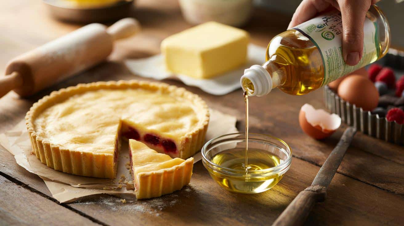 Tani trik za 2 zł: ten składnik zastępuje masło w cieście na tartę