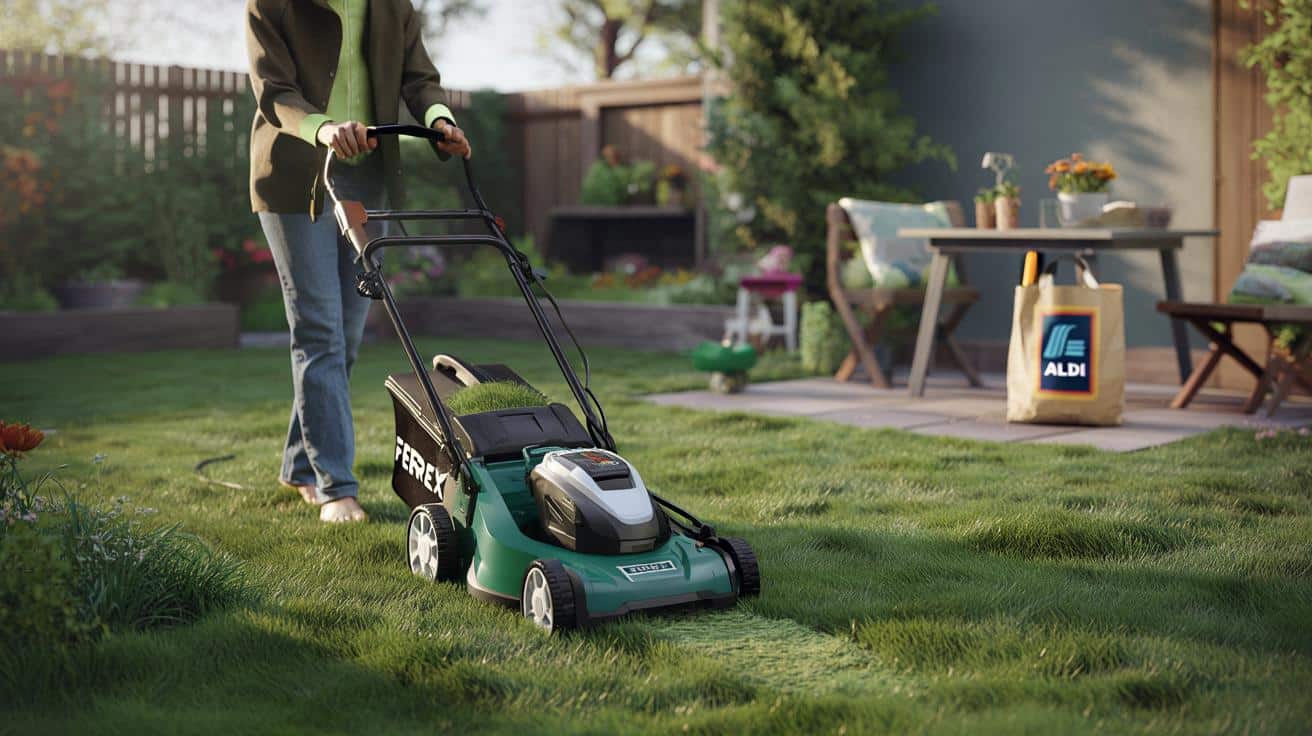 Tania kosiarka elektryczna z Aldi. Hit dla małych ogrodów przed sezonem