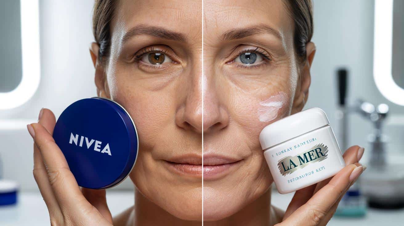 Tania Nivea kontra luksusowa La Mer: zaskakujący test na zmarszczki