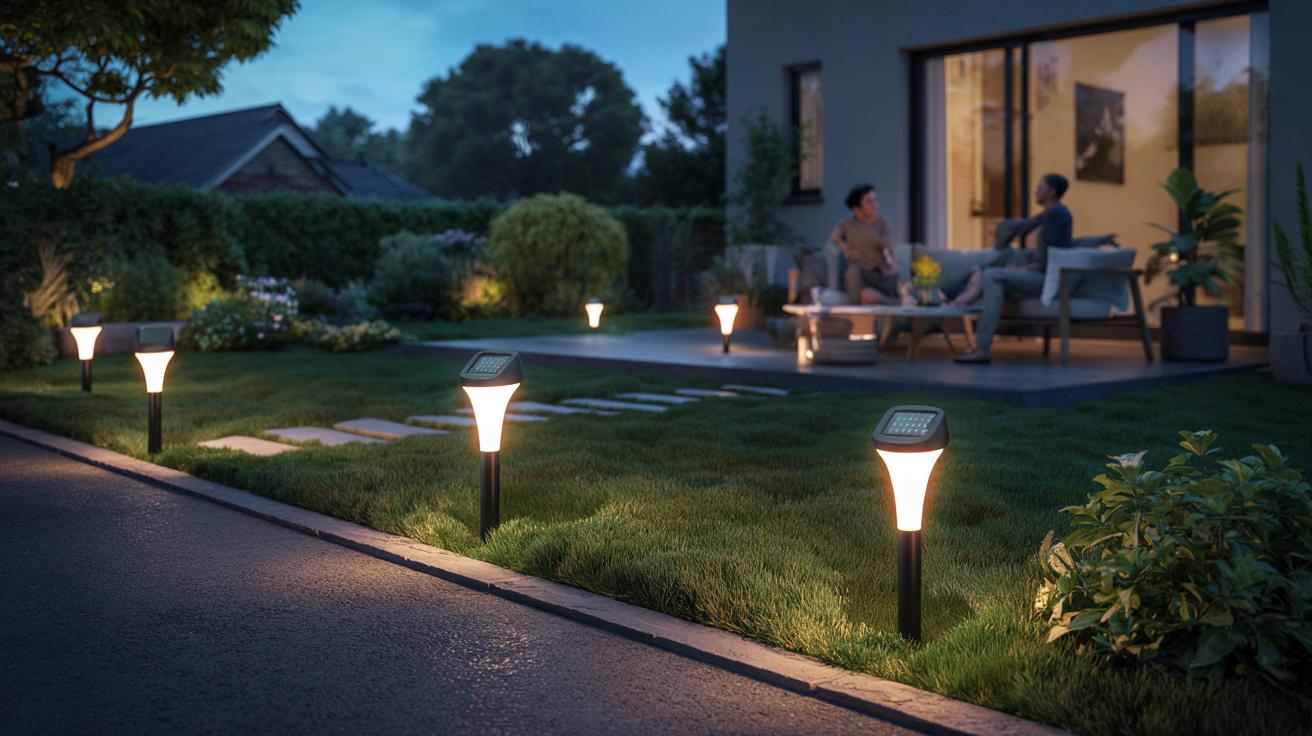 Tanie solarne lampy z Aldi rozświetlą ogród bez podnoszenia rachunków