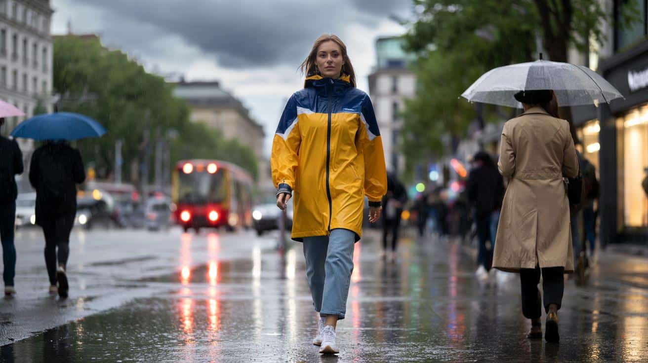 Tańsza niż trench, praktyczniejsza na deszcz: hitowa kurtka z Decathlonu za mniej niż 30 zł