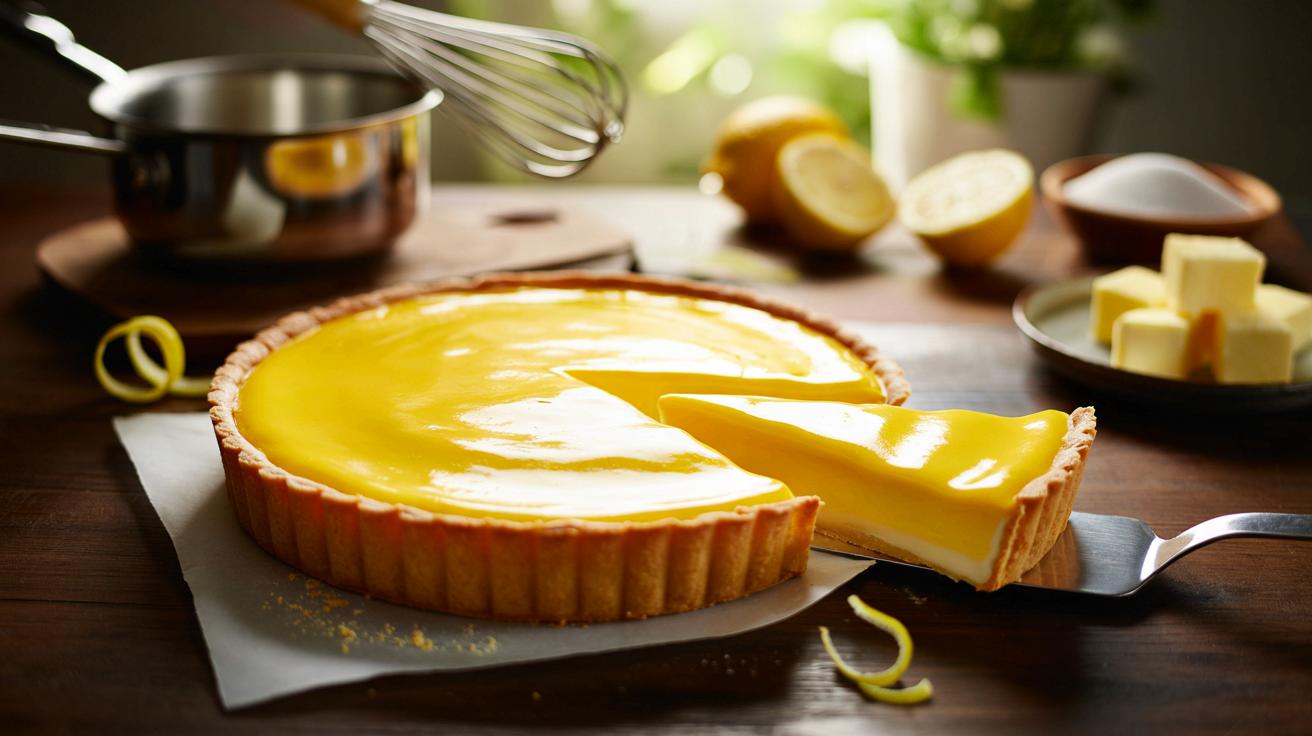 Tarta cytrynowa w 3 minuty: krem bez kąpieli wodnej jak z cukierni