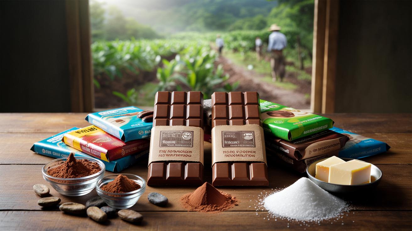 Te 2 czekolady mleczne uznano za mniej szkodliwe. Sprawdzamy, dlaczego