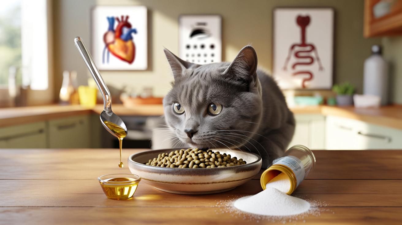 Te 3 dodatki do karmy kota działają jak tarcza dla zdrowia