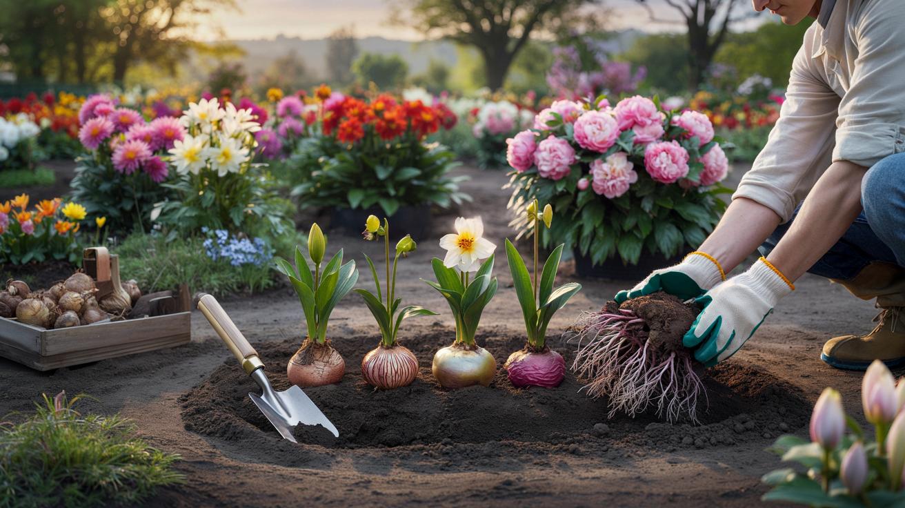 Te 4 cebulki posadź w marcu, a ogród zakwitnie bez przerwy