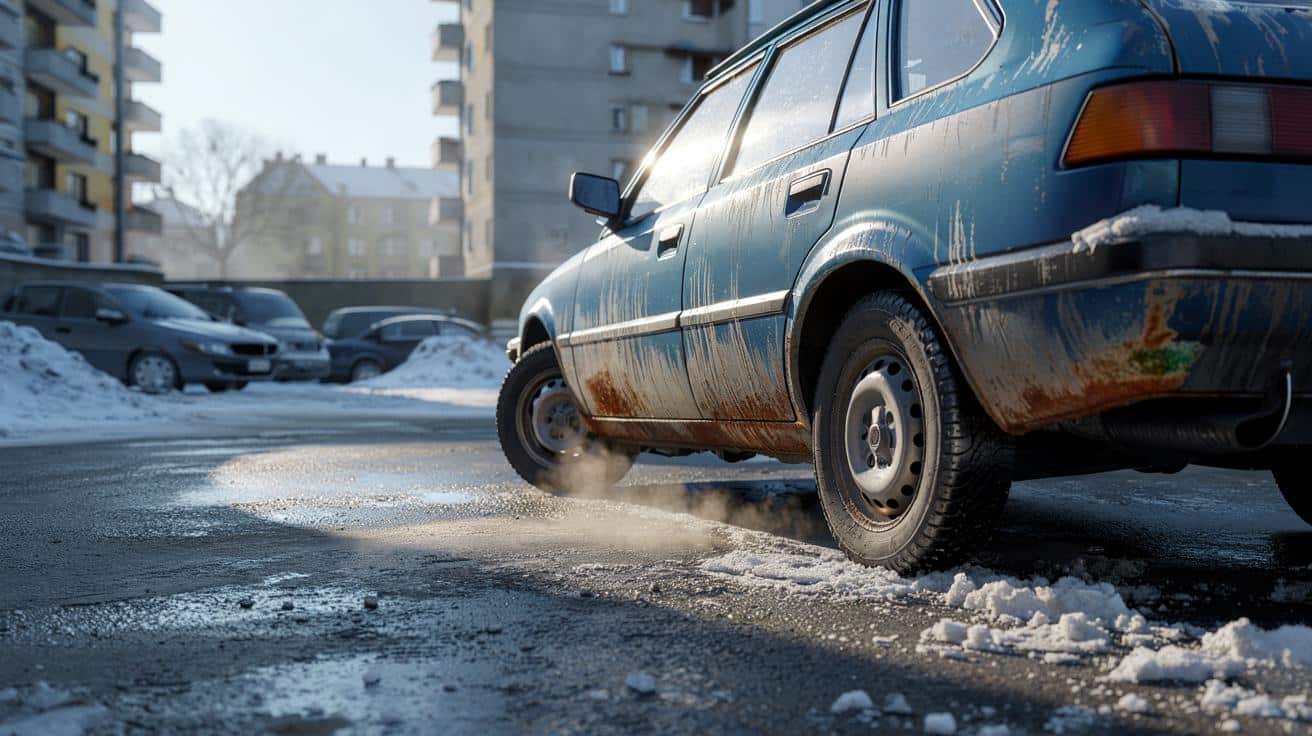 Te 4 rzeczy robisz zimą, przez które korozja atakuje 3 razy szybciej
