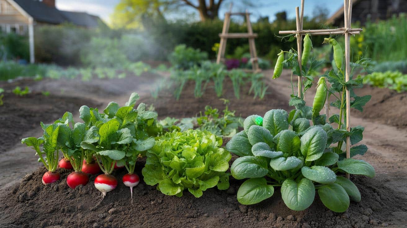 Te 4 warzywa posadzone w marcu dają plon już po 30 dniach