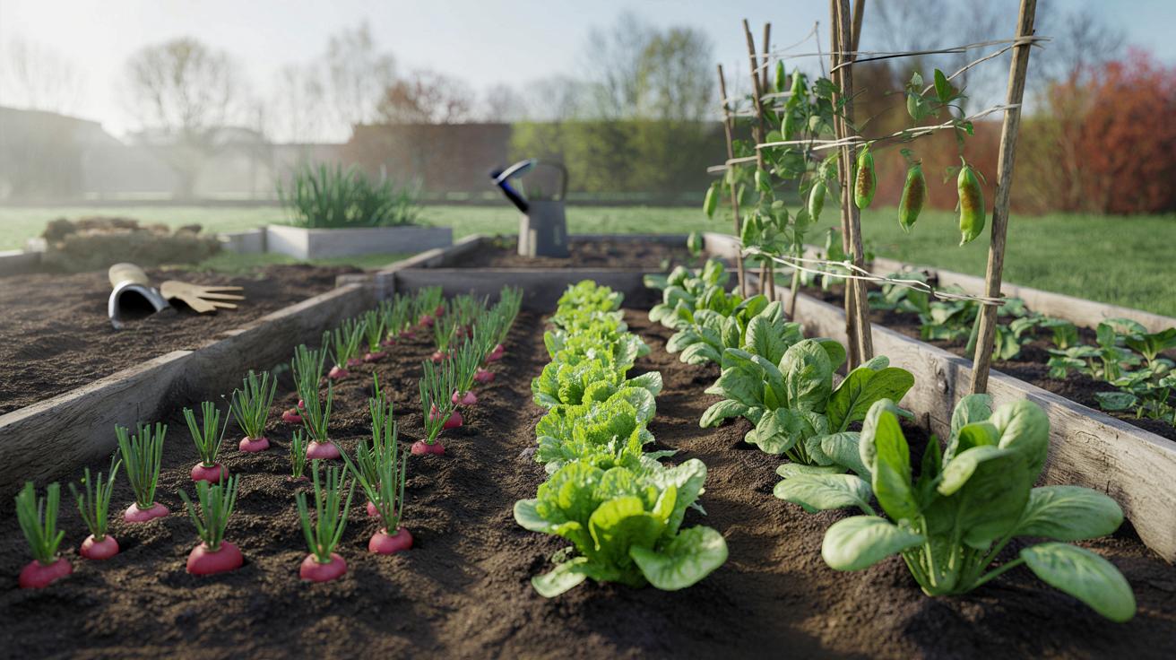 Te 4 warzywa wysiejesz w marcu i zjesz jeszcze przed końcem miesiąca